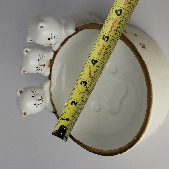 GAC. Ceramic 3 Kittiens Trinket Dish - Picture 8 of 9